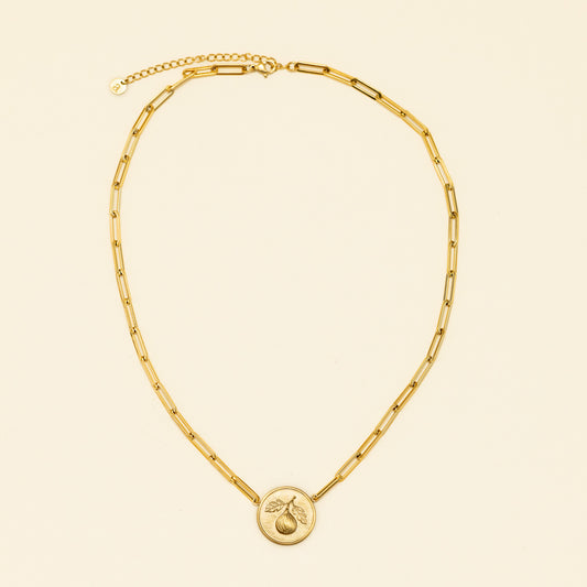 Golden Fig Statement Necklace