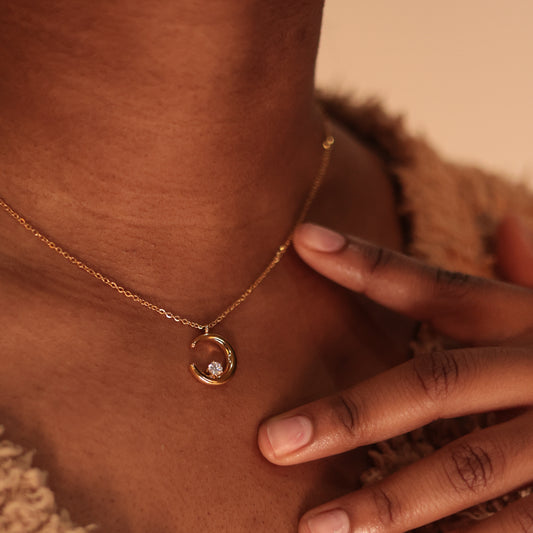Crescent Moon Necklace